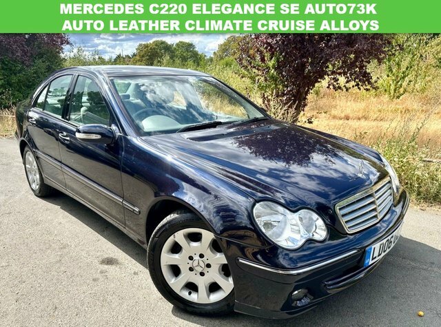 Mercedes-Benz C Class 2.1 C220 Cdi Elegance Se Saloon Blue