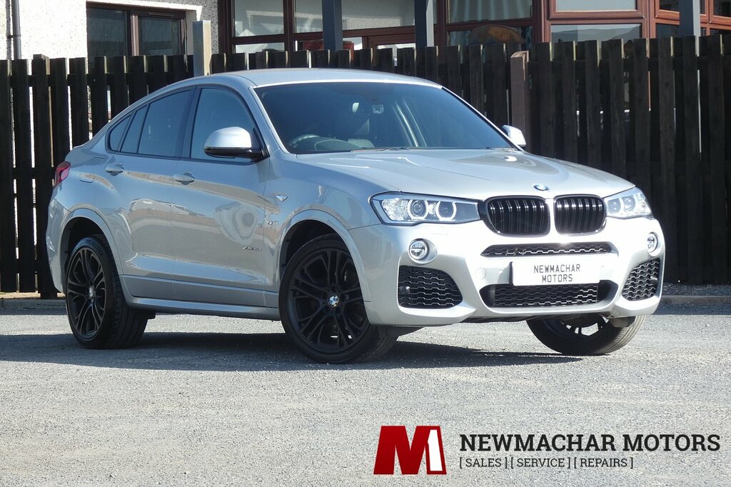 BMW X4 3.0 35D M Sport Suv Xdrive Euro 6 Silver