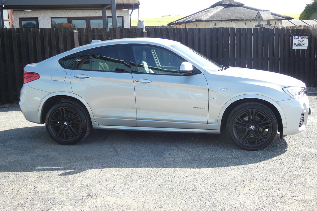 BMW X4 3.0 35D M Sport Suv Xdrive Euro 6 YK67BKN Silver #2