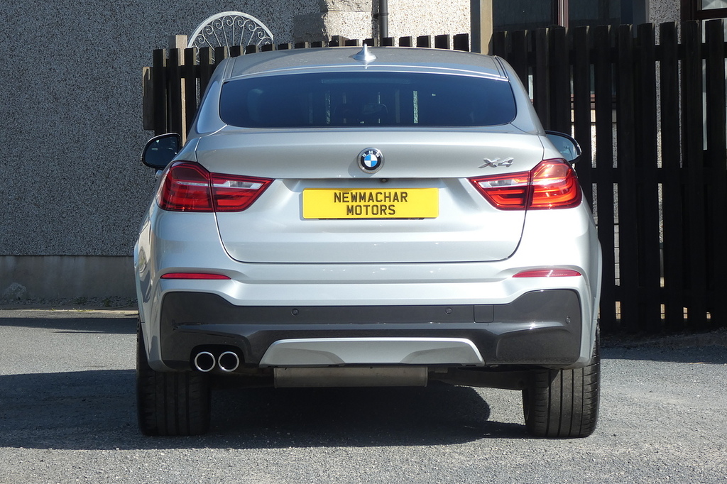 BMW X4 3.0 35D M Sport Suv Xdrive Euro 6 YK67BKN Silver #3