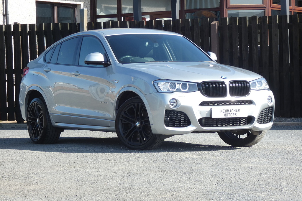 BMW X4 3.0 35D M Sport Suv Xdrive Euro 6 Silver