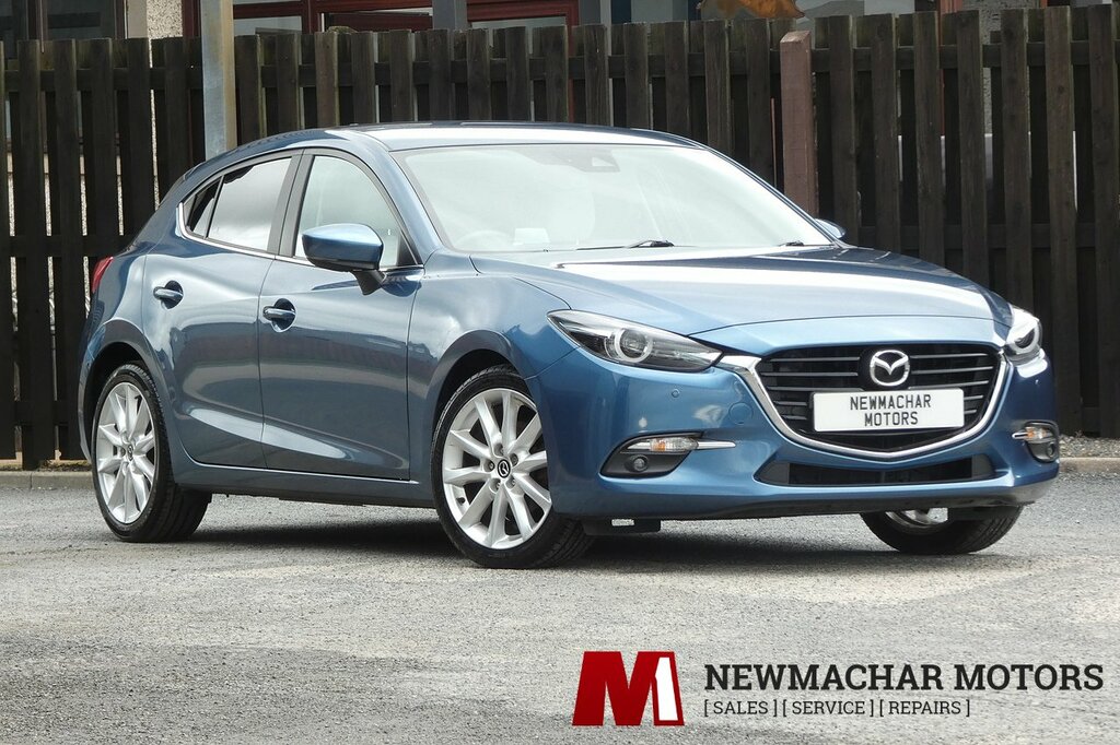 Mazda 3 2.0 Skyactiv-g Sport Nav Hatchback Manu Blue