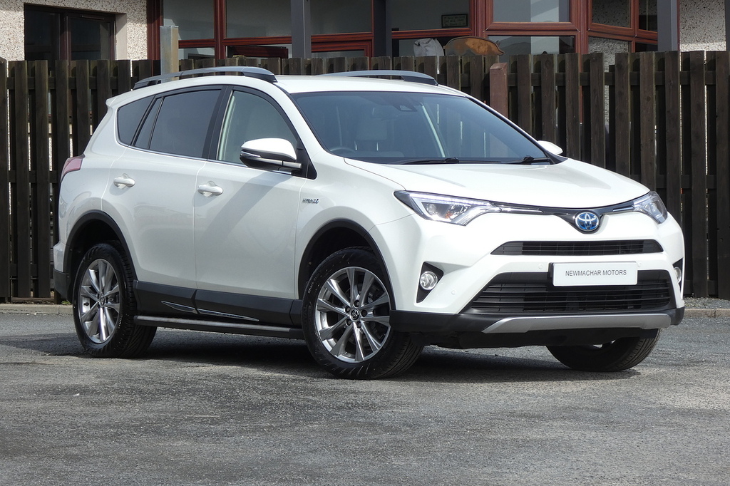 Toyota Rav 4 2.5 Vvt-h Excel Suv Hybrid Cvt 4Wd Euro White