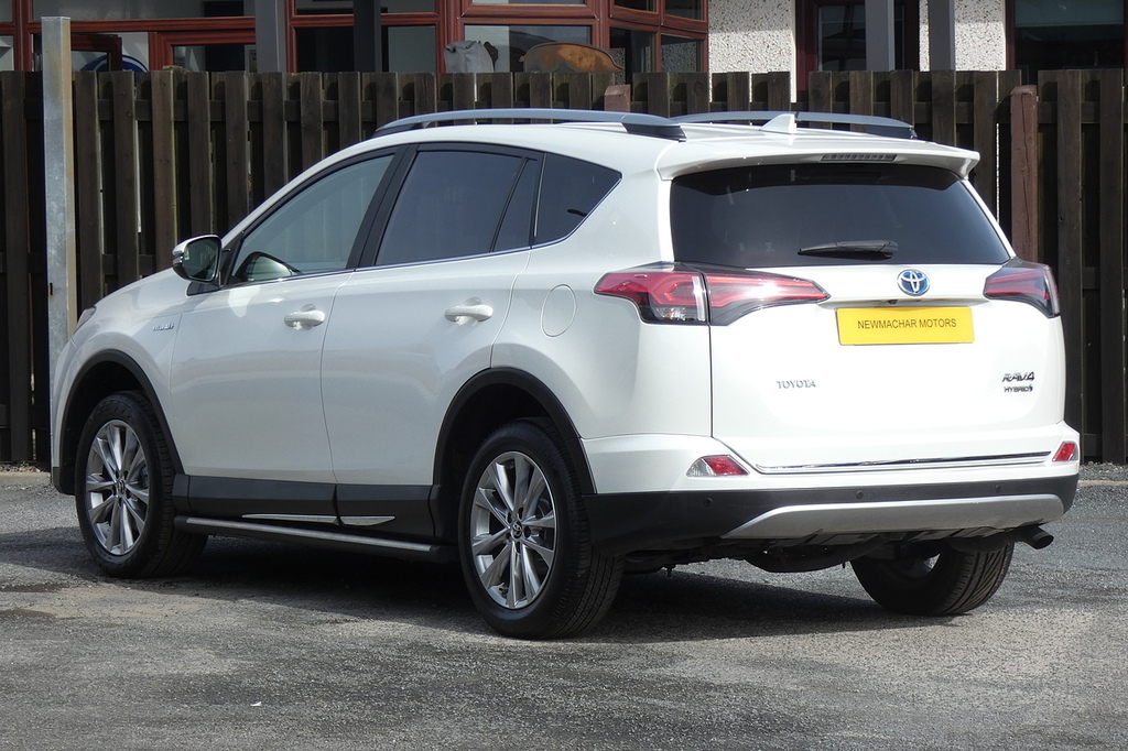 Toyota Rav 4 2.5 Vvt-h Excel Suv Hybrid Cvt 4Wd Euro White #3