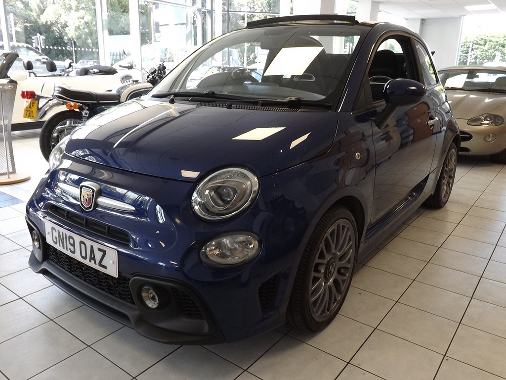 Abarth 595 T-jet Blue