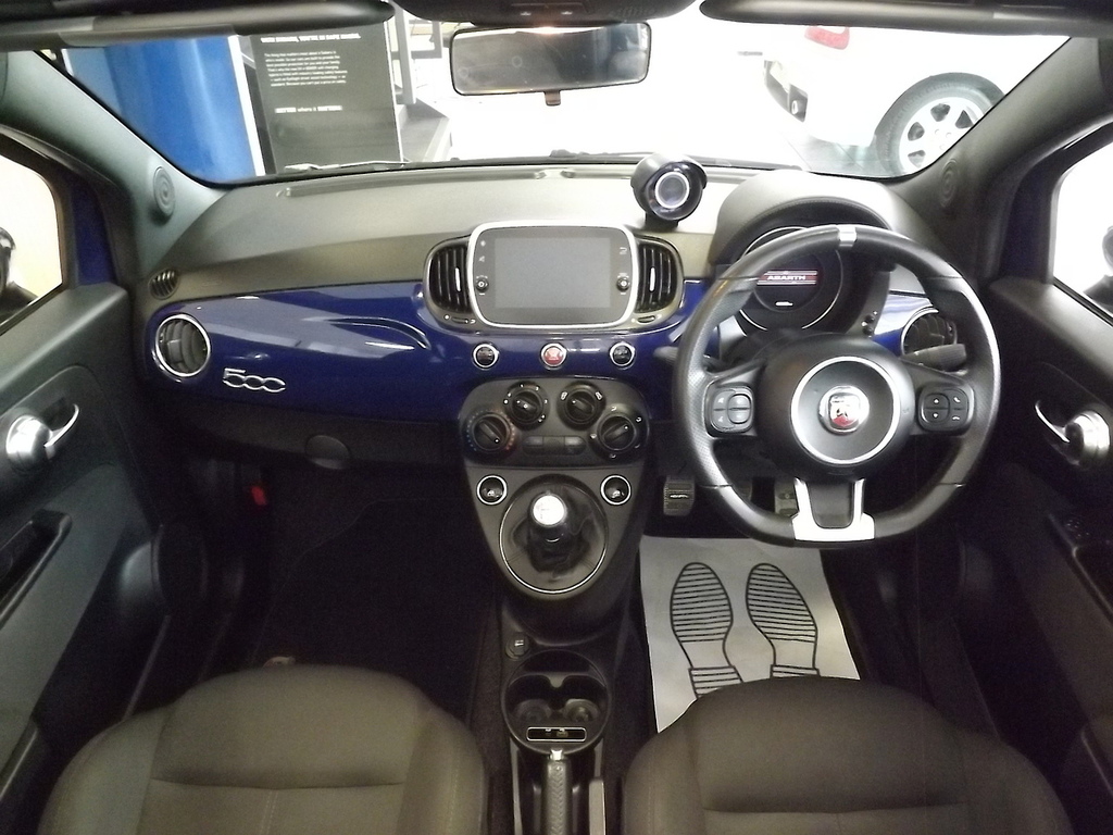Abarth 595 T-jet GN19OAZ Blue #6