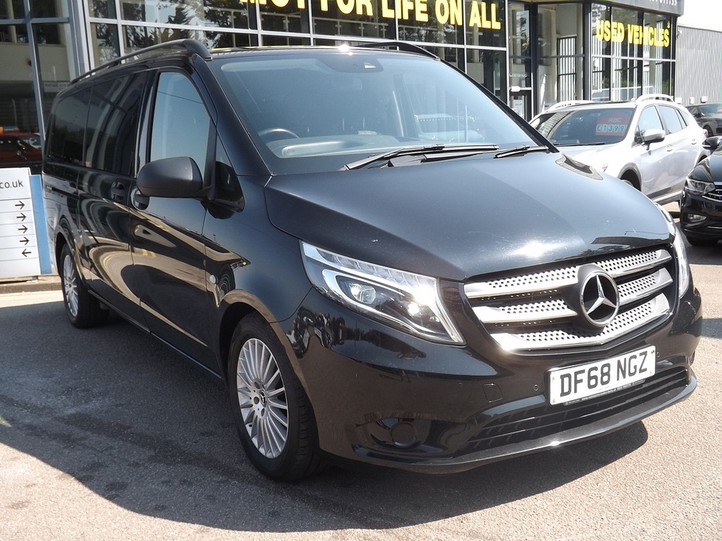 Mercedes-Benz Vito 119 Cdi Bluetec Select Black #3