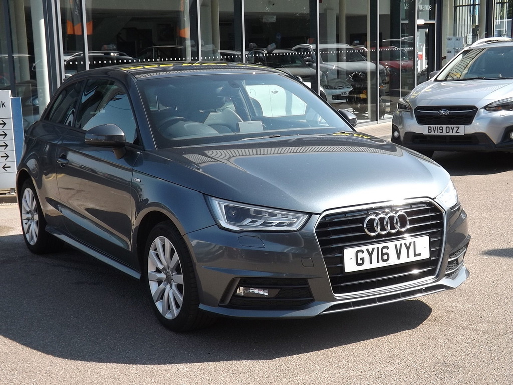 Audi A1 Tfsi S Line Grey #3