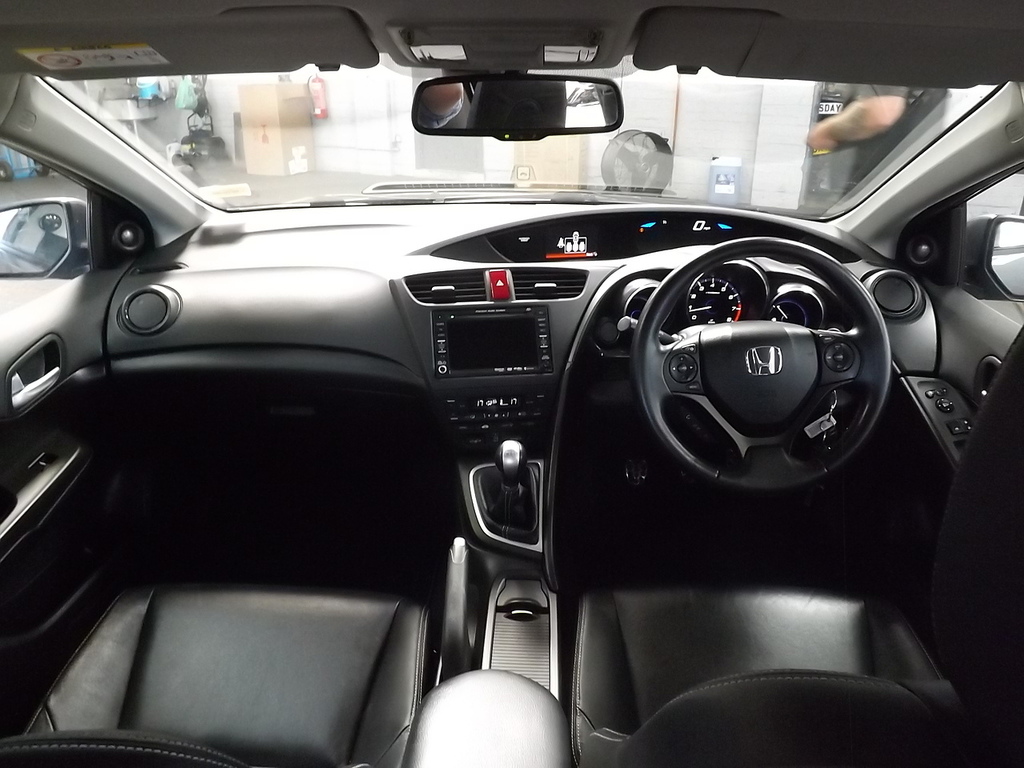 Honda Civic I-vtec Ex Grey #4