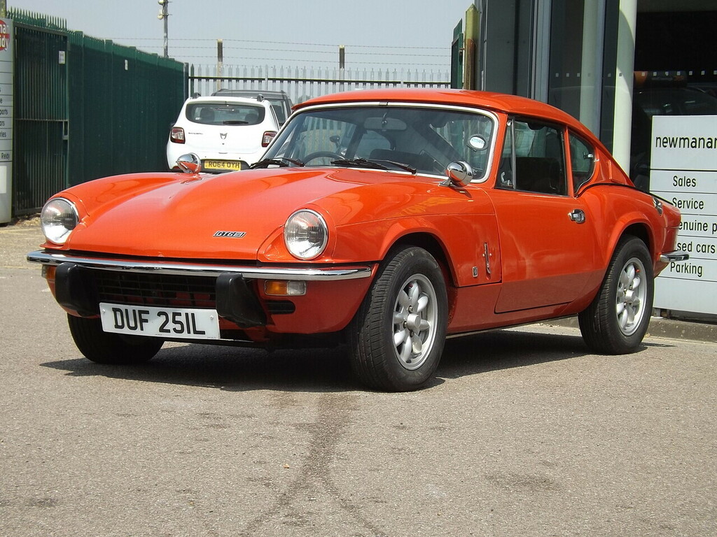 Triumph GT6 Coupe DUF251L Red #2