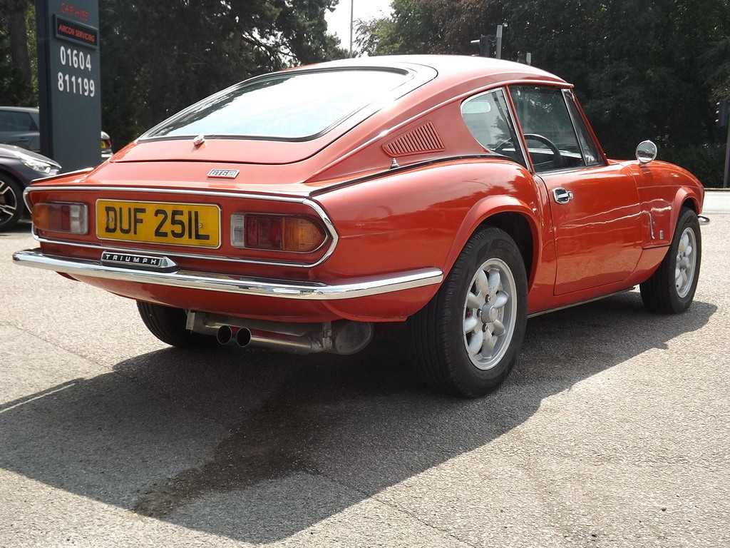 Triumph GT6 Coupe DUF251L Red #6