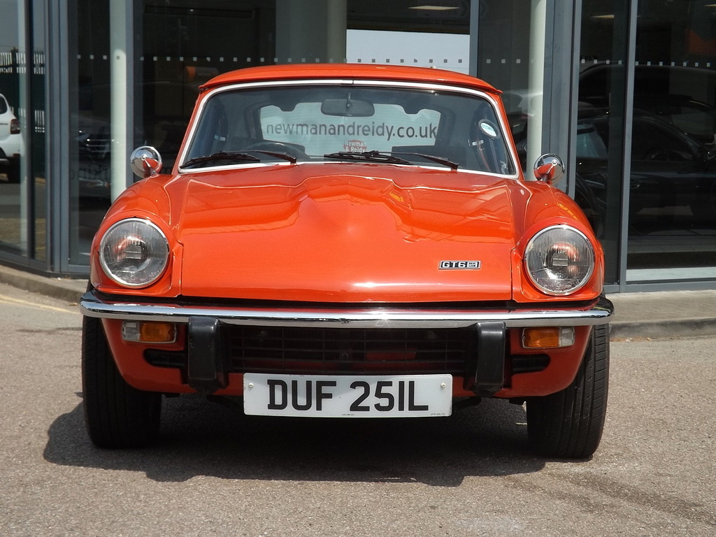Triumph GT6 Coupe DUF251L Red