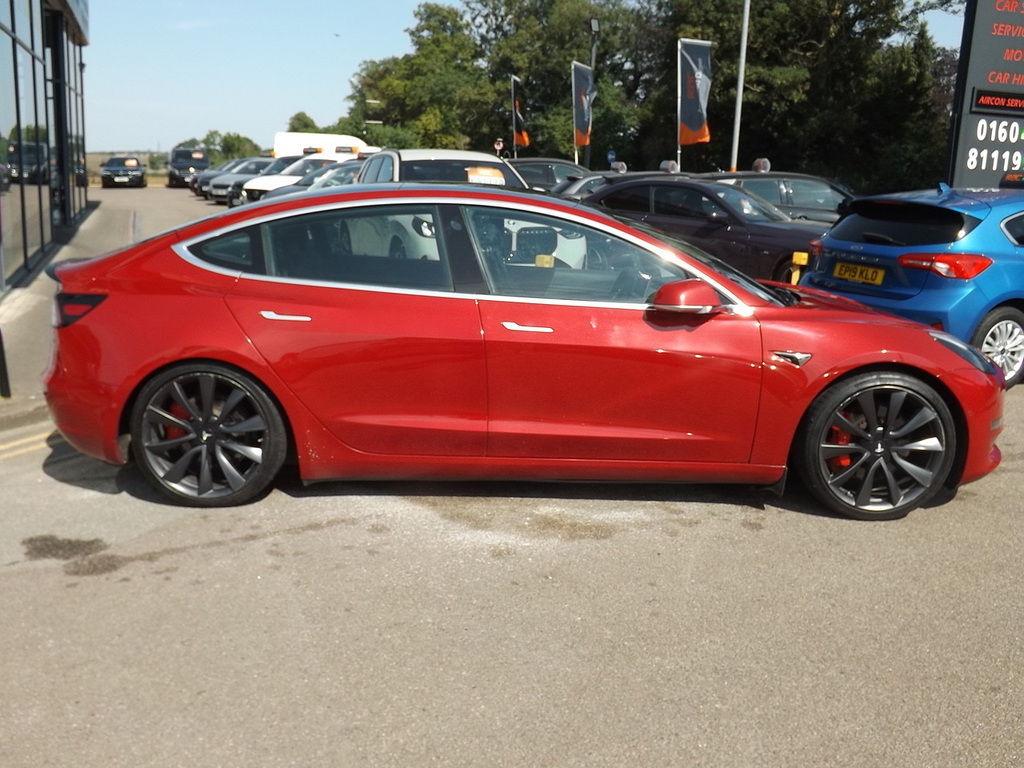 Tesla Model 3 Performance Red #4