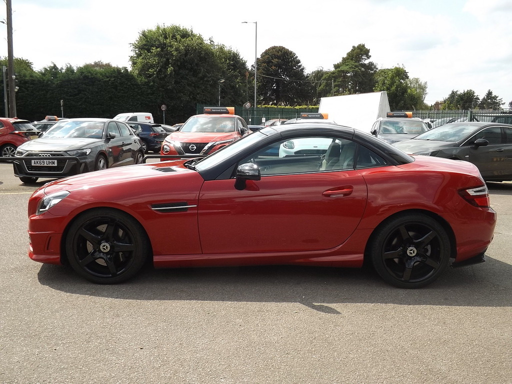 Mercedes-Benz SLK Slk250 Cdi Amg Sport Red #6