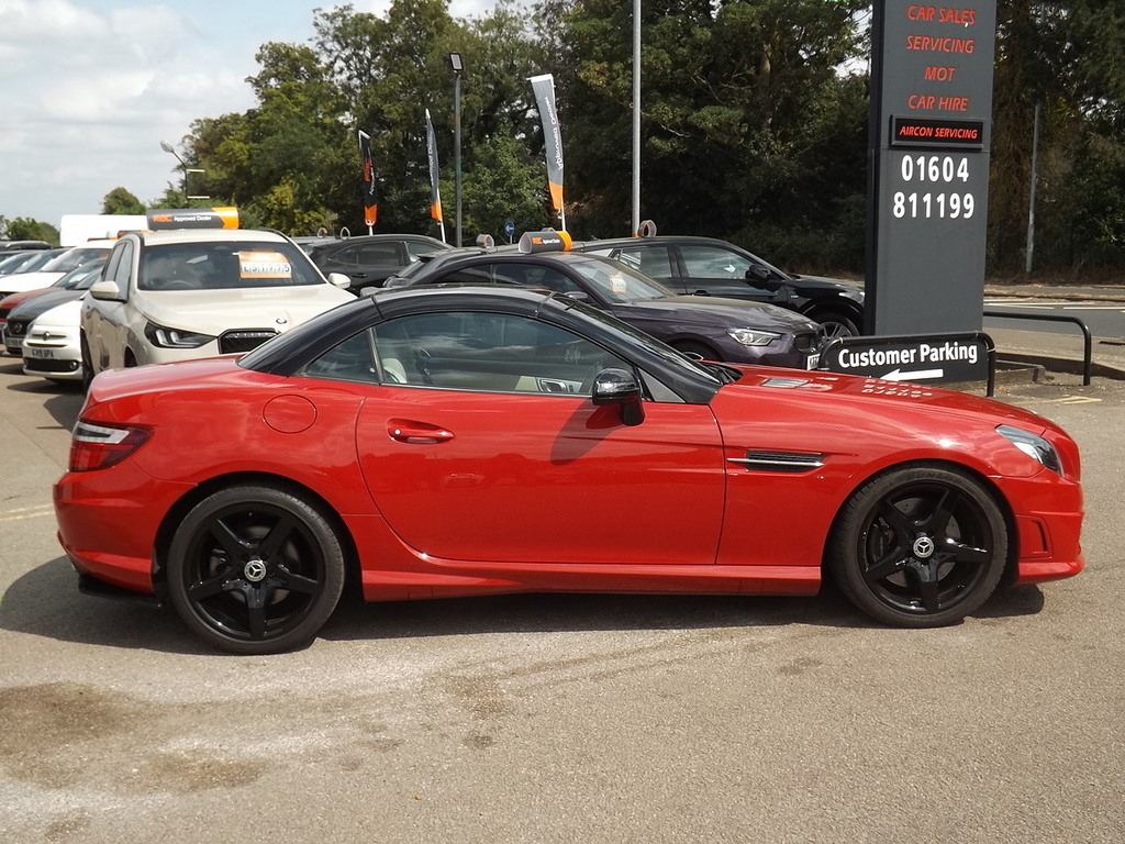 Mercedes-Benz SLK Slk250 Cdi Amg Sport Red #5