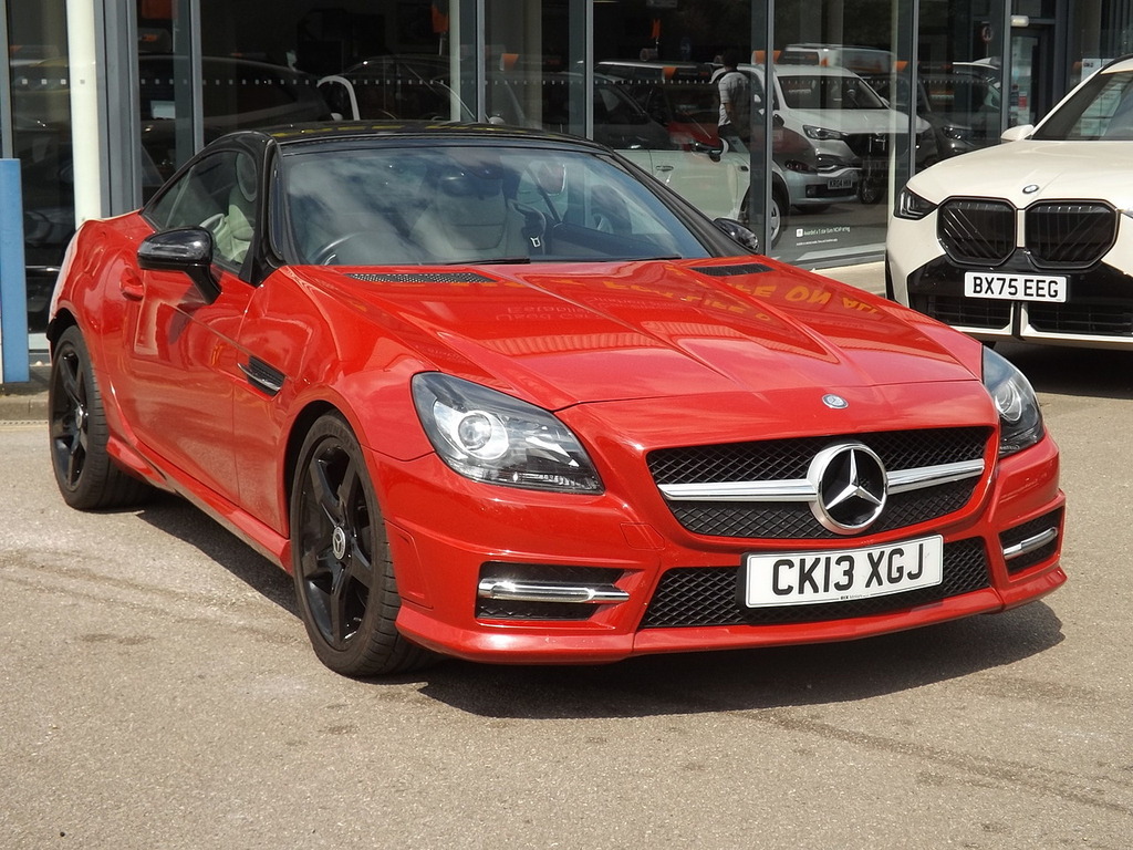 Mercedes-Benz SLK Slk250 Cdi Amg Sport Red #4
