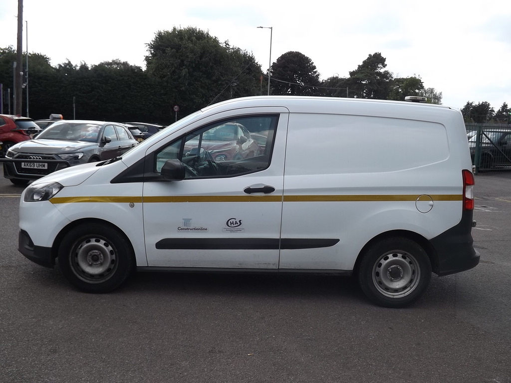 Ford Transit Courier Tdci White #5