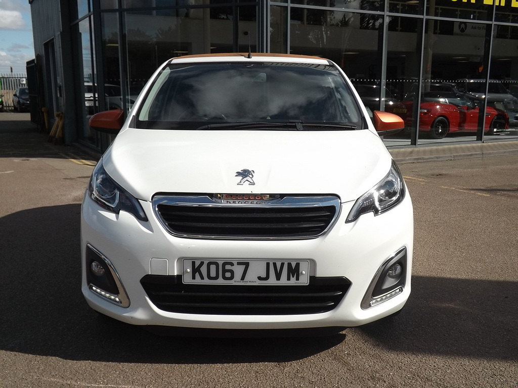 Peugeot 108 Puretech Roland Garros White #2