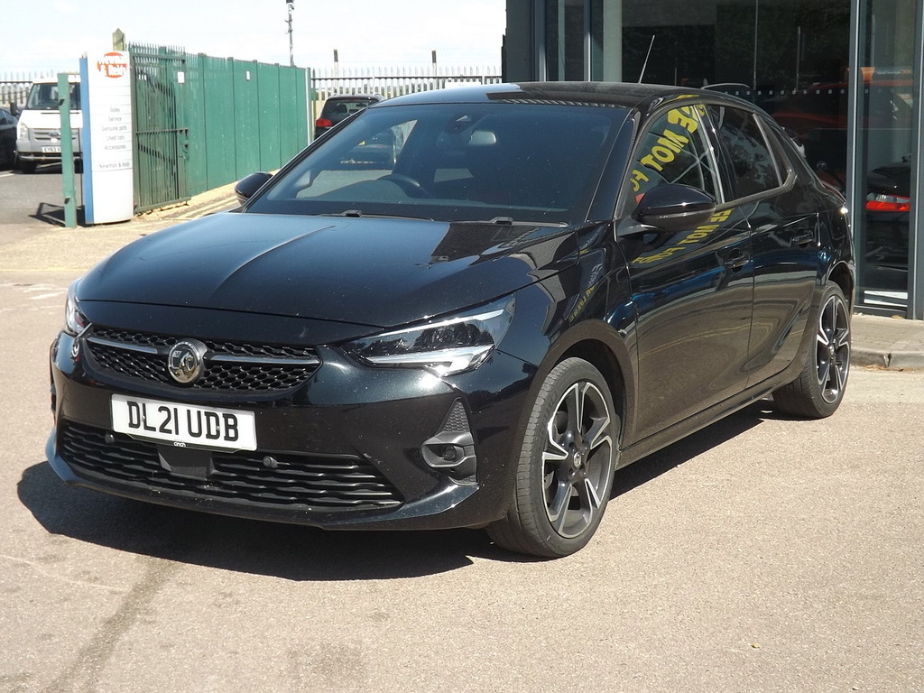 Vauxhall Corsa Turbo Sri DL21UDB Black