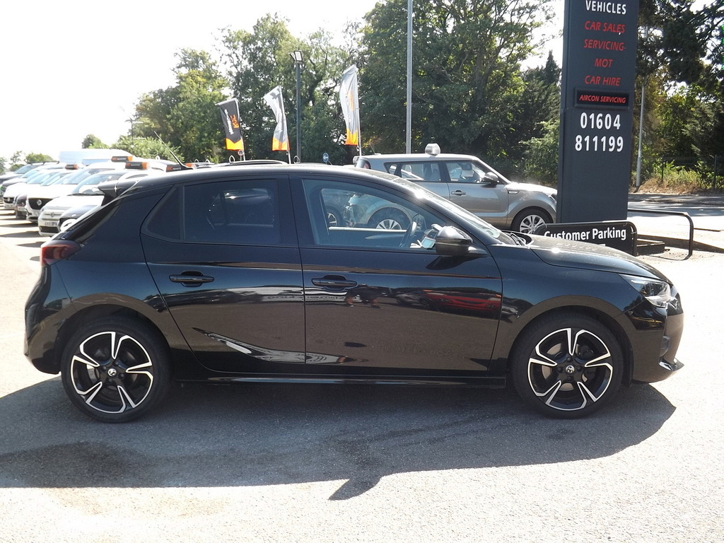 Vauxhall Corsa Turbo Sri DL21UDB Black #4