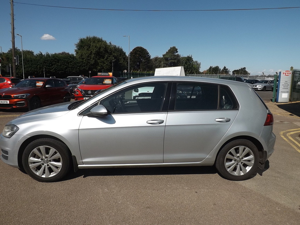 Volkswagen Golf Tsi Bluemotion Tech Se Silver #5