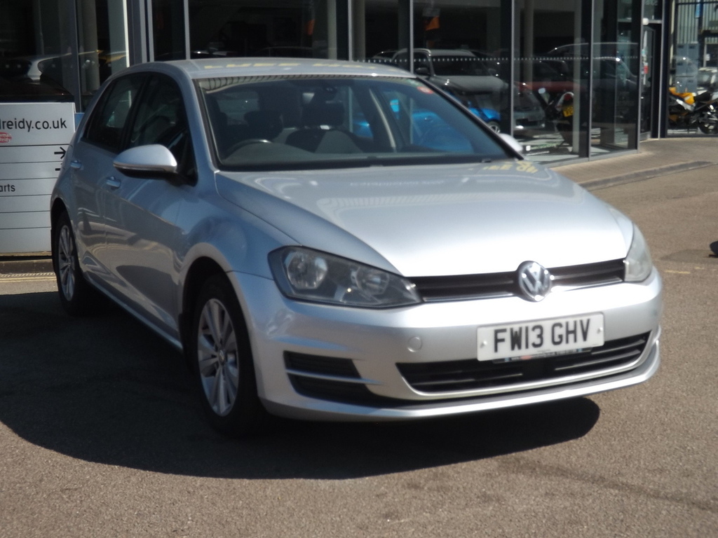 Volkswagen Golf Tsi Bluemotion Tech Se Silver #3