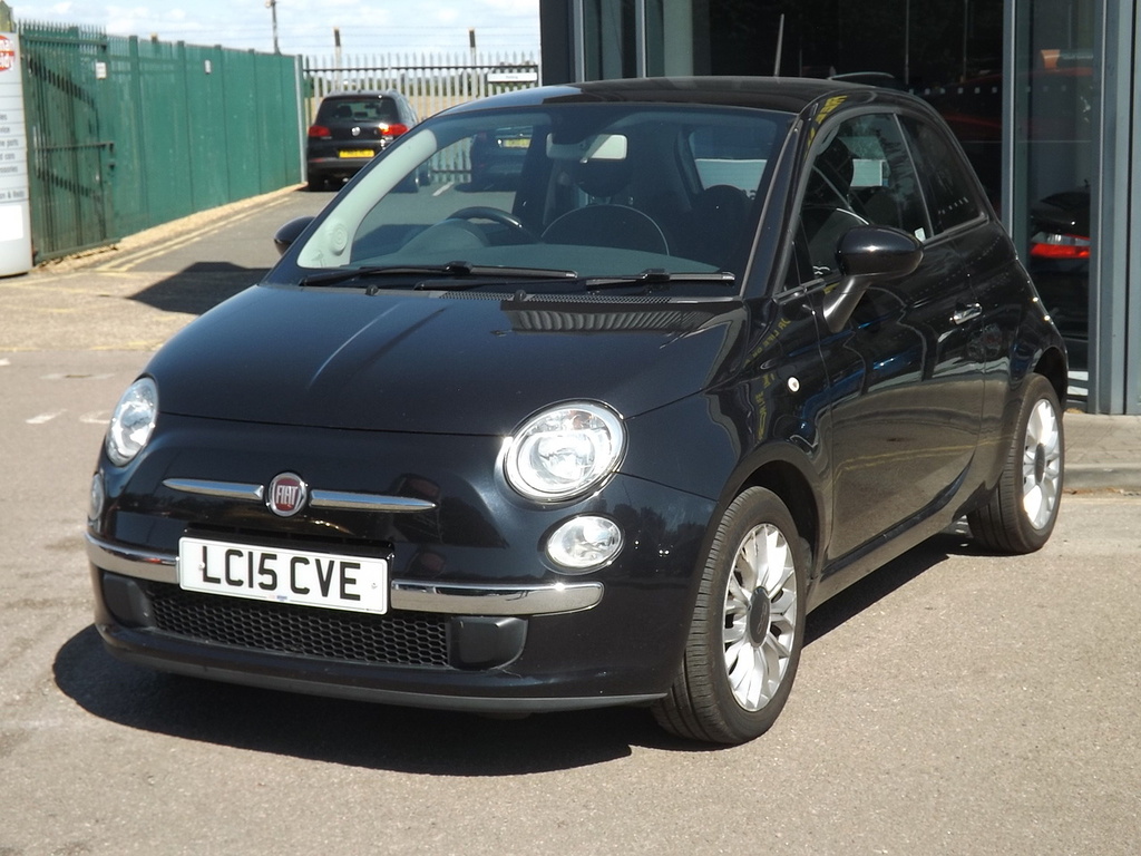 Fiat 500 Lounge Black