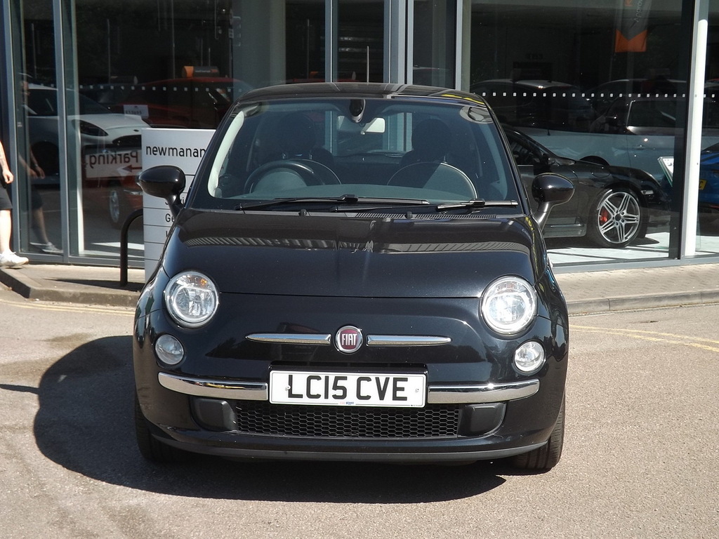 Fiat 500 Lounge Black #2