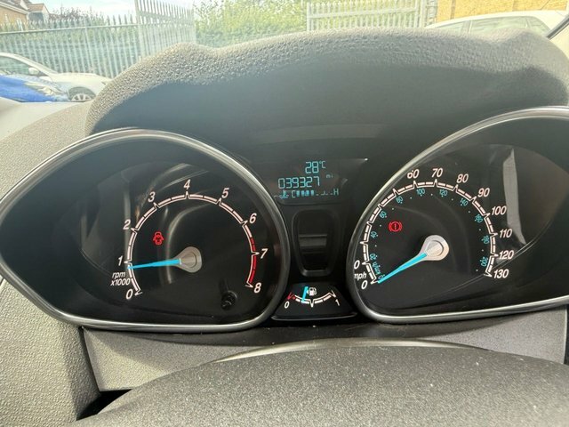 Ford Fiesta 1.25 Zetec Hatchback Euro 6 82 White #6