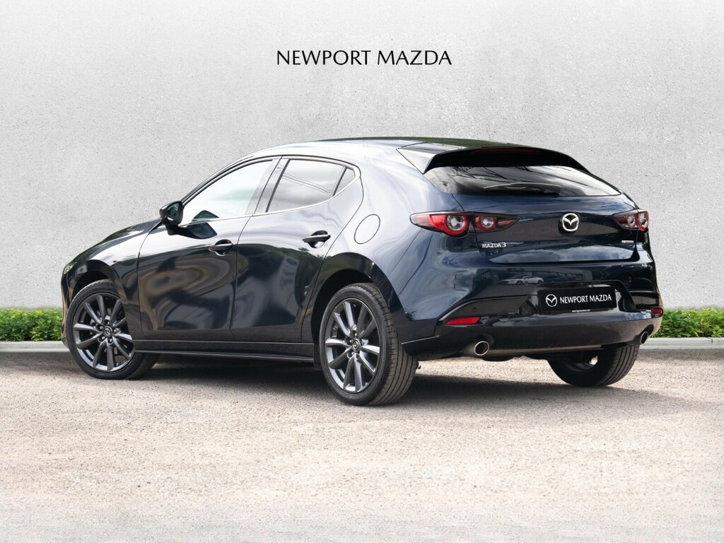 Mazda 3 2.5 E-skyactiv G Mhev 140 Exclusive-line Blue #2