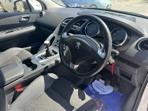 Peugeot 3008 Blue Hdi S White #2