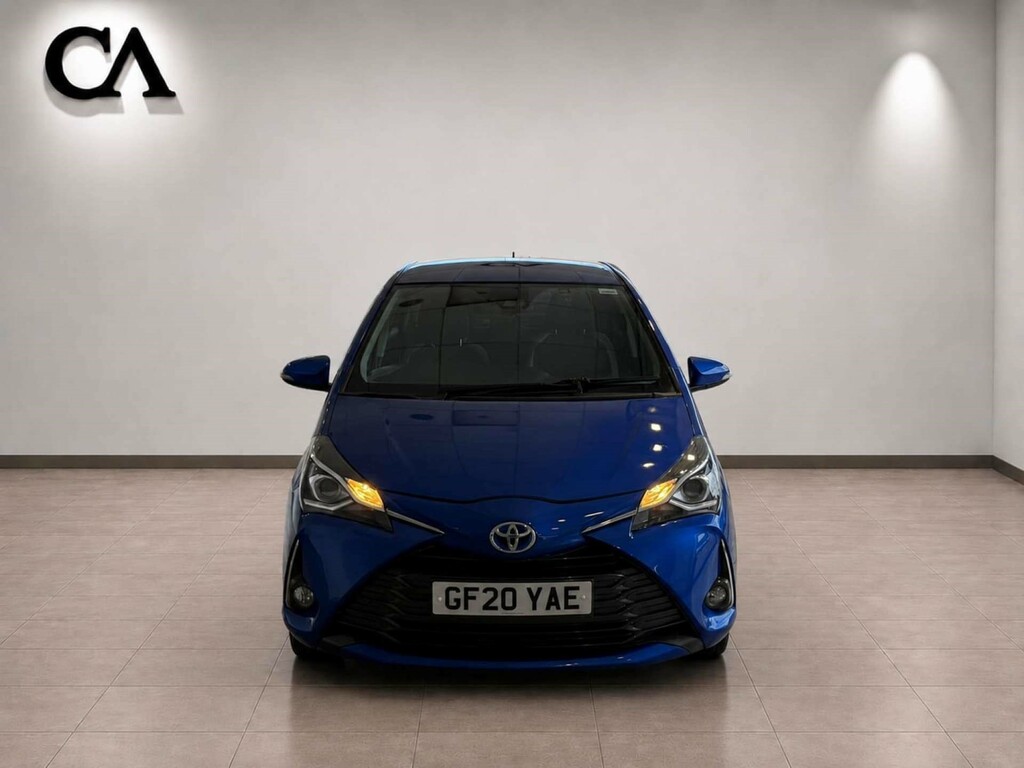 Toyota Yaris Vvt-h Y20 Bi-tone Hatchback Hybrid E-cvt Eu GF20YAE Blue #5