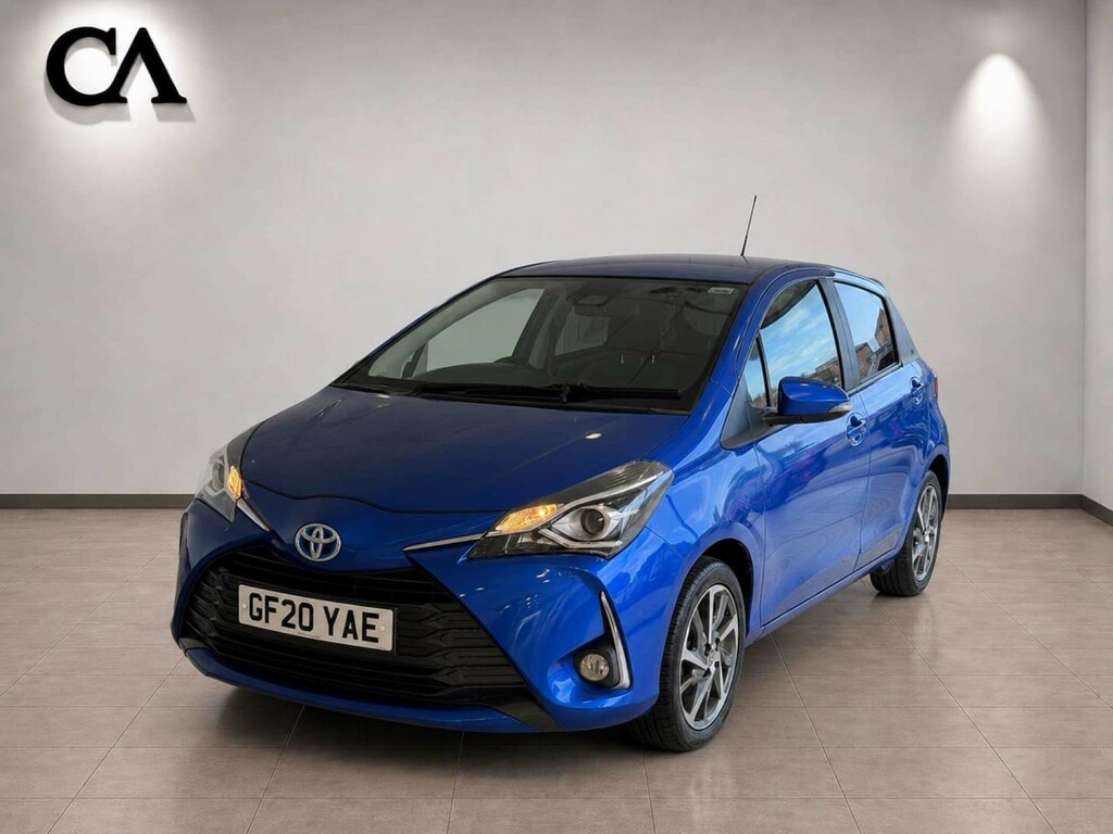 Toyota Yaris Vvt-h Y20 Bi-tone Hatchback Hybrid E-cvt Eu GF20YAE Blue #6