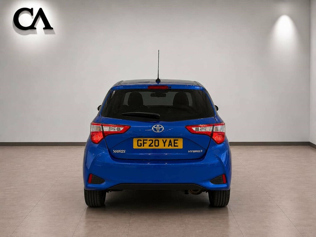 Toyota Yaris Vvt-h Y20 Bi-tone Hatchback Hybrid E-cvt Eu GF20YAE Blue #4