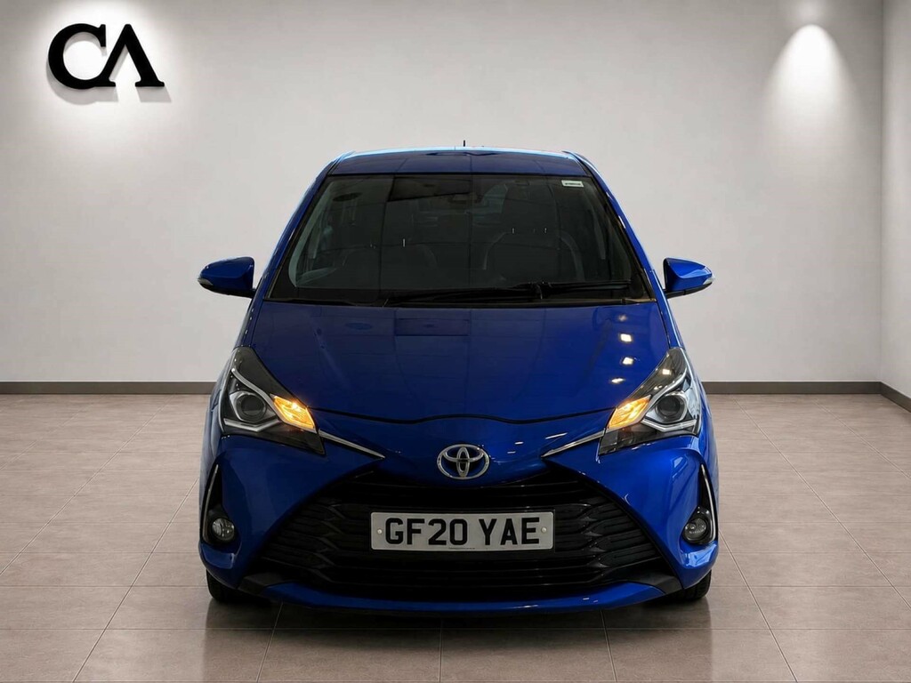 Toyota Yaris Vvt-h Y20 Bi-tone Hatchback Hybrid E-cvt Eu GF20YAE Blue #2