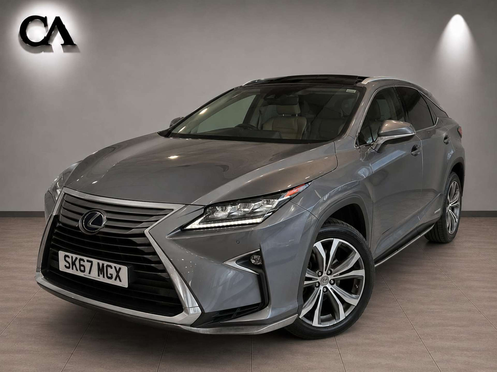Lexus RX 3.5 450H V6 F Sport Cvt 4Wd Euro 6 Ss White #11