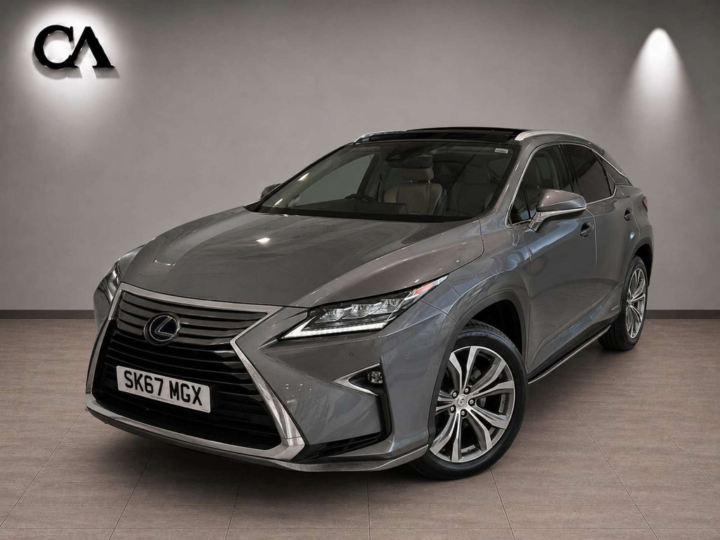 Lexus RX 3.5 450H V6 F Sport Cvt 4Wd Euro 6 Ss White #9