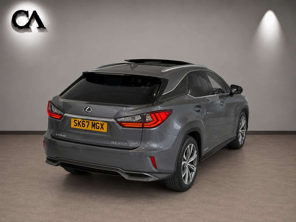 Lexus RX 3.5 450H V6 F Sport Cvt 4Wd Euro 6 Ss White #15