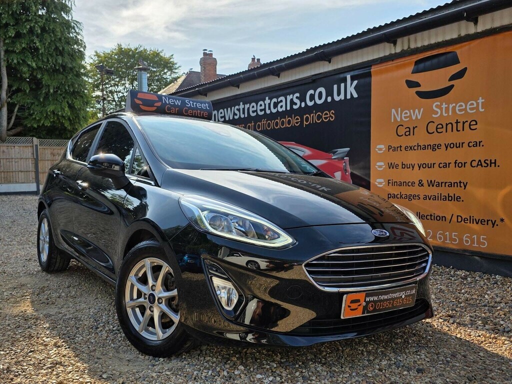 Ford Fiesta Hatchback 1.1 Ti-vct Zetec Euro 6 Ss 2019 SF68WTU Black #6