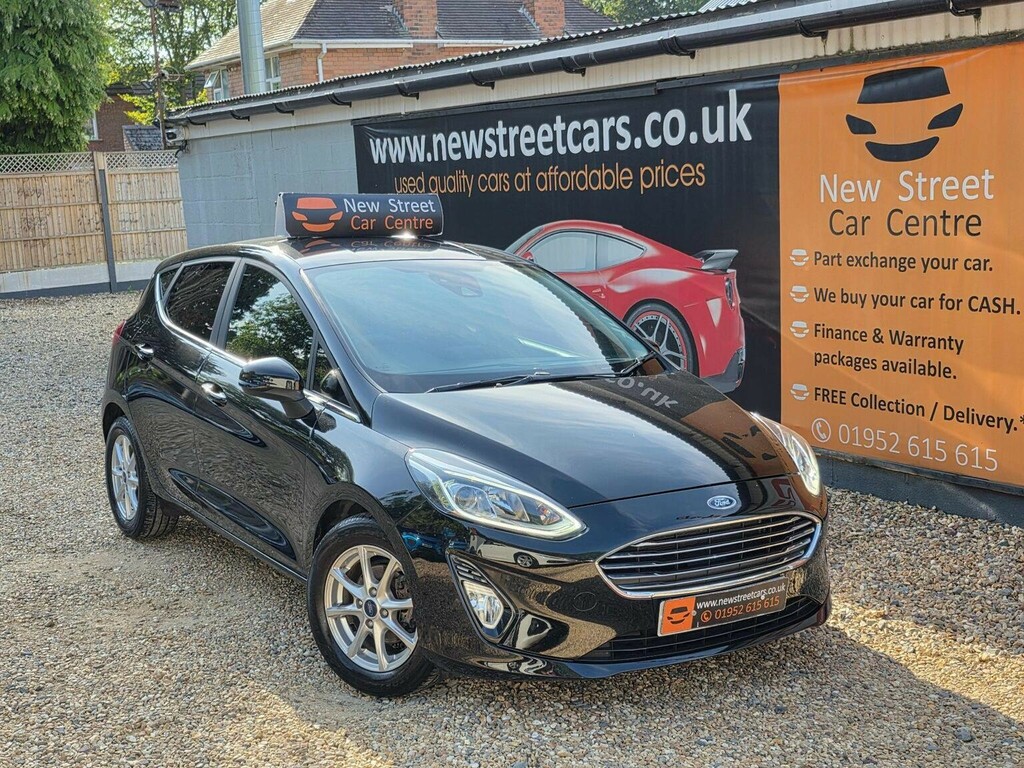 Ford Fiesta Hatchback 1.1 Ti-vct Zetec Euro 6 Ss 2019 SF68WTU Black