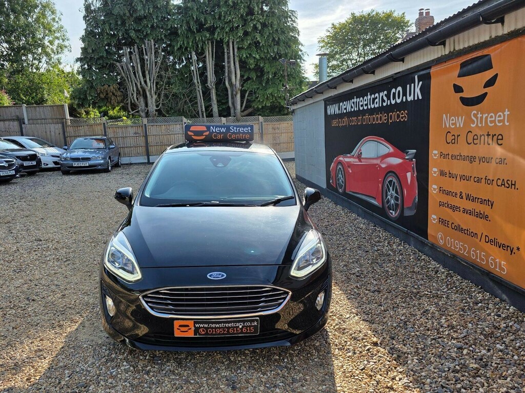 Ford Fiesta Hatchback 1.1 Ti-vct Zetec Euro 6 Ss 2019 SF68WTU Black #2