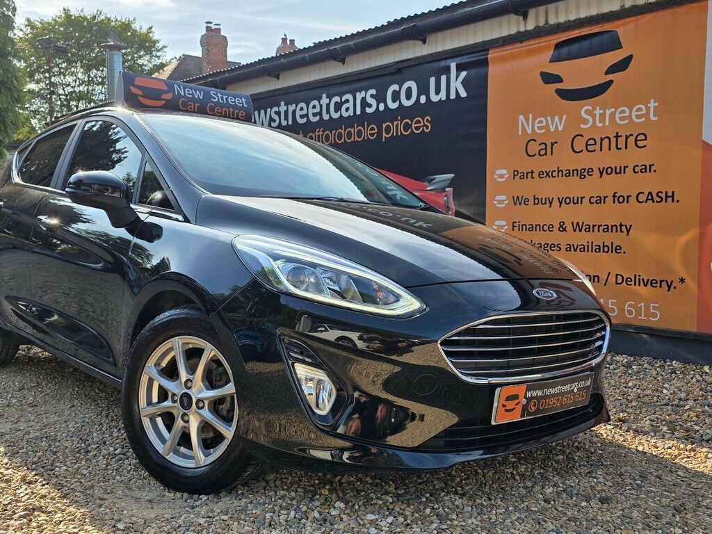 Ford Fiesta Hatchback 1.1 Ti-vct Zetec Euro 6 Ss 2019 SF68WTU Black #5