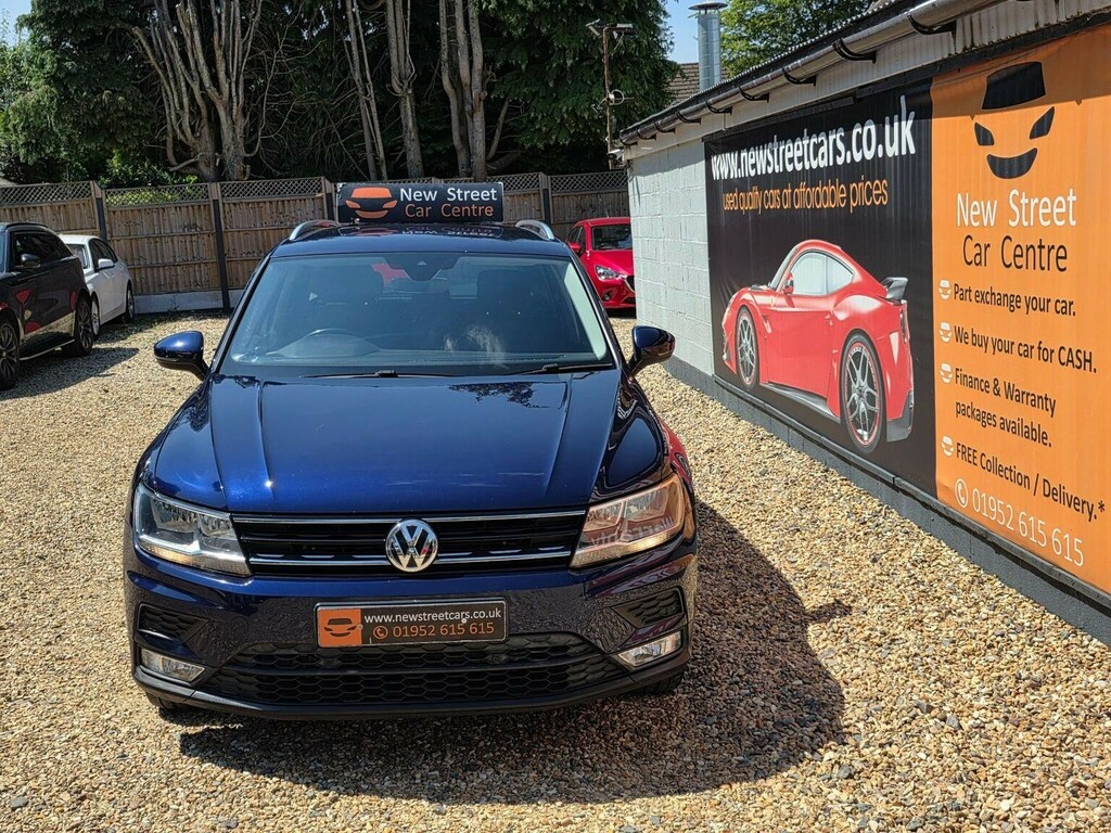 Volkswagen Tiguan Suv 2.0 Tdi Bluemotion Tech Se Dsg 4Motion Euro 6 PY66JZO Blue #3