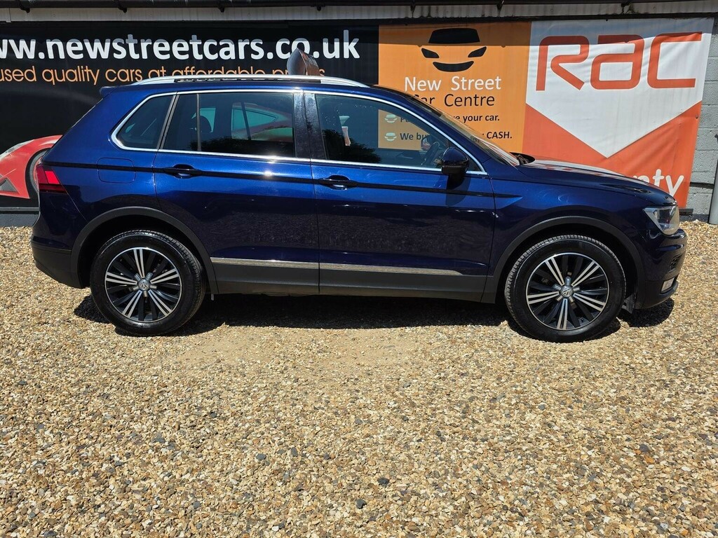 Volkswagen Tiguan Suv 2.0 Tdi Bluemotion Tech Se Dsg 4Motion Euro 6 PY66JZO Blue #5