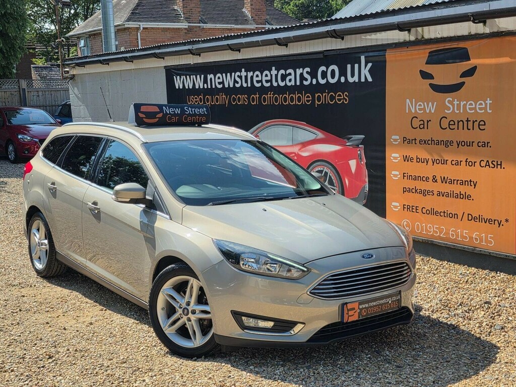 Ford Focus Estate 1.5 Tdci Titanium Euro 6 Ss 201515 Silver