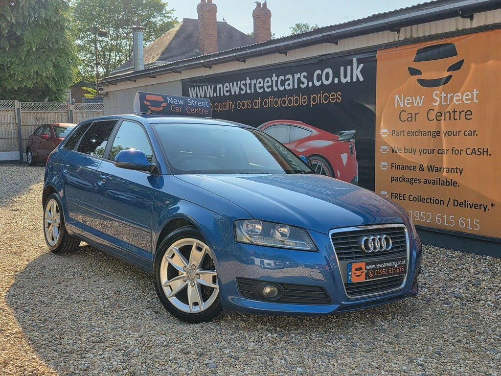 Audi A3 Hatchback 2.0 Tdi Sport Sportback Euro 5 Ss Blue