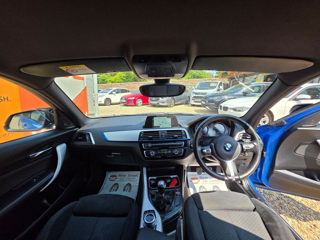 BMW 1 Series Hatchback 1.5 118I M Sport Shadow Edition Euro 6 YF67GHJ Blue #2