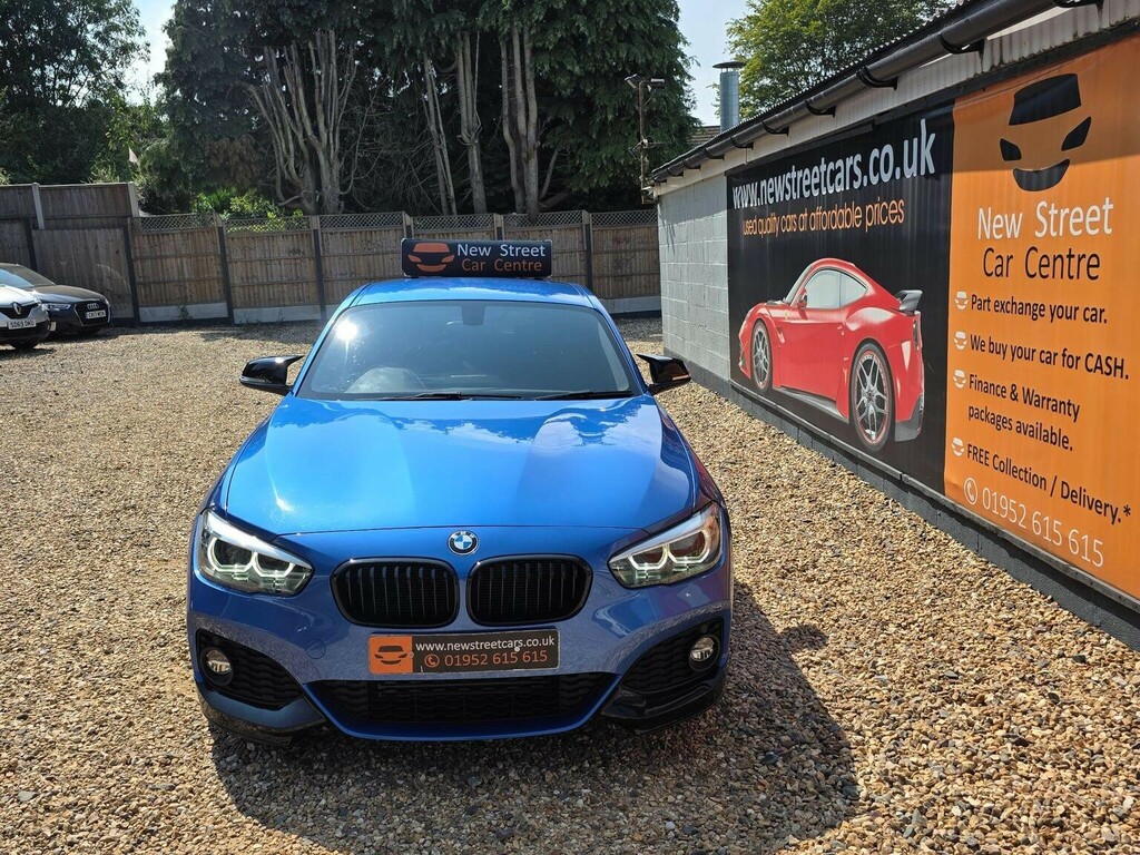 BMW 1 Series Hatchback 1.5 118I M Sport Shadow Edition Euro 6 YF67GHJ Blue #3