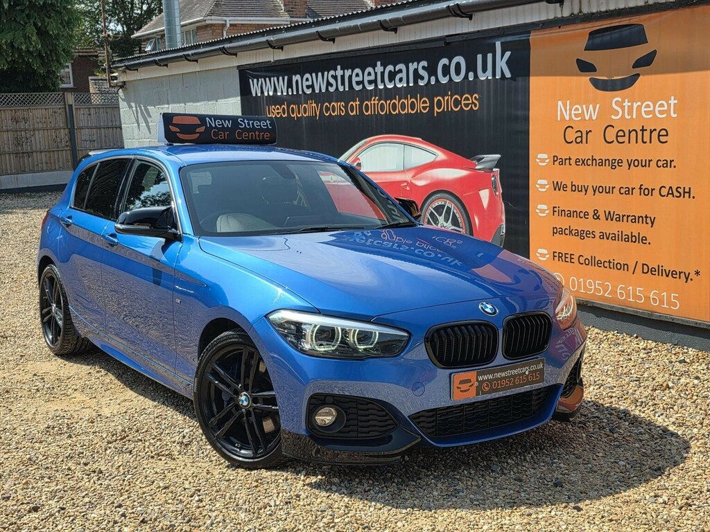 BMW 1 Series Hatchback 1.5 118I M Sport Shadow Edition Euro 6 Blue
