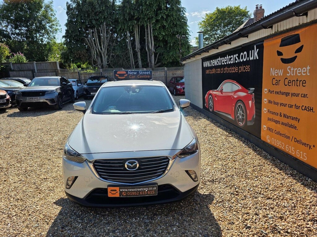 Mazda CX-3 1.5 Skyactiv-d Sport Nav Euro 6 Ss Silver #3